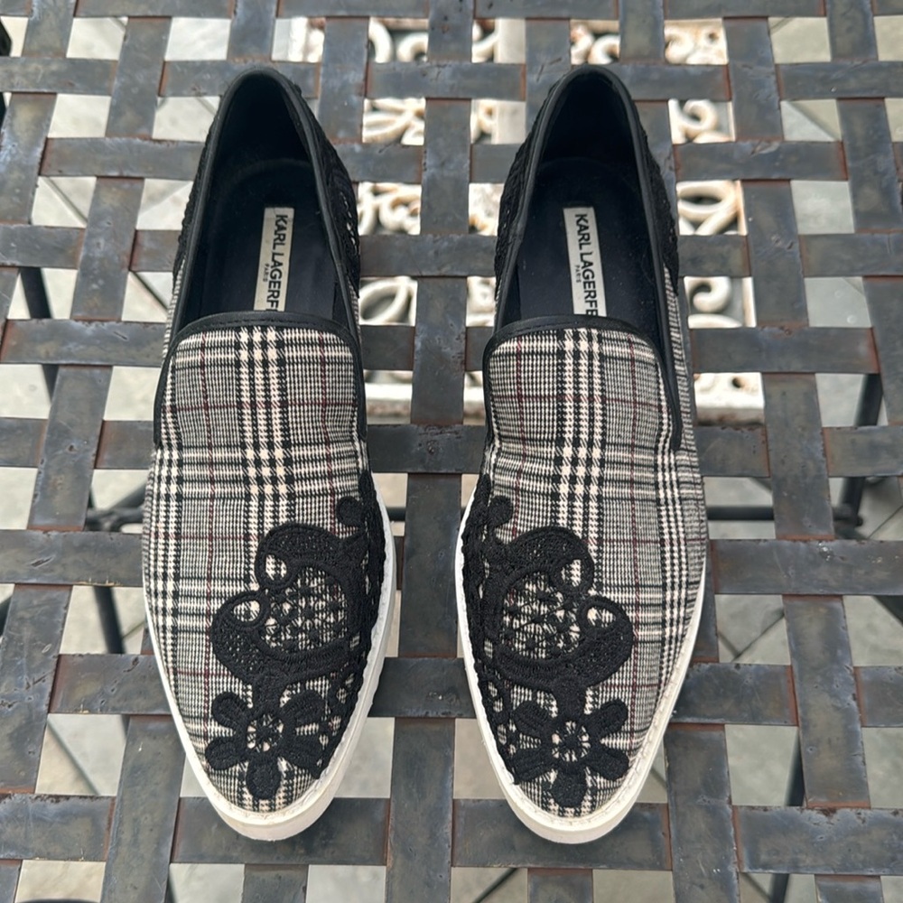 Karl Lagerfeld sneakers, slip on sneakers